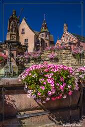 Eguisheim (4) Castello e fontana di Saint-Léon