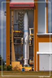 Transfert d’Ariane 5 V209 vers la zone de lancement (78)