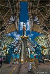 Transferência da Soyuz VS01 para a área de lançamento (754)