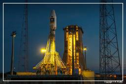 Transferência da Soyuz VS01 para a área de lançamento (809)