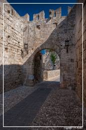 Rhodes (690) Murs médiévaux
