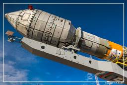 Campaña de lanzamiento GIOVE-B (5266) Rollout de Soyuz