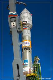 Campaña de lanzamiento GIOVE-B (5353) Rollout de Soyuz