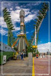 Campaña de lanzamiento GIOVE-B (5372) Rollout de Soyuz