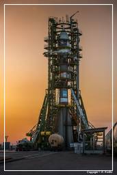 Campanha de lançamento GIOVE-B (5624) Dia de lançamento Soyuz
