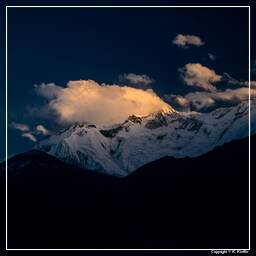 Tour des Annapurnas (171) Annapurna II (7 937 m)