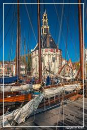 Hoorn (26) Hoofdtoren de 1464 - Antigua torre de control del puerto