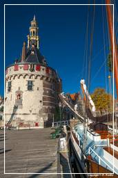 Hoorn (68) Hoofdtoren de 1464 - Antigua torre de control del puerto