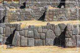 Saqsaywaman (30) Murs de la forteresse inca de Sacsayhuamán