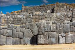 Saqsaywaman (39) Murs de la forteresse inca de Sacsayhuamán