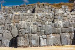 Saqsaywaman (40) Murs de la forteresse inca de Sacsayhuamán