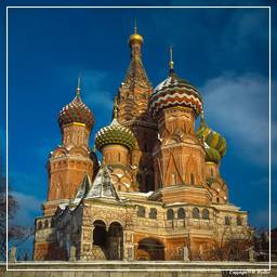 Moscou (1) Cathédrale Saint-Basile-le-Bienheureux