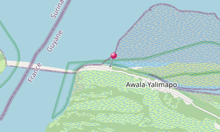 Mapa: Awala-Yalimapo