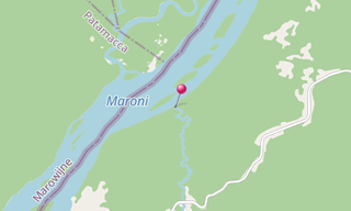Mapa: Saint Jean du Maroni