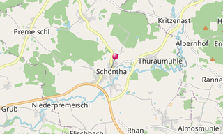 Map: Brewery of Schönthal