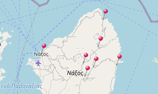 Mapa: Naxos