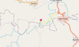 Mapa: Ajantā