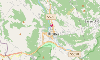 Karte: Brienza
