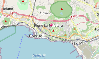 Map: Solfatara Vulcano