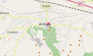 Map: Artena