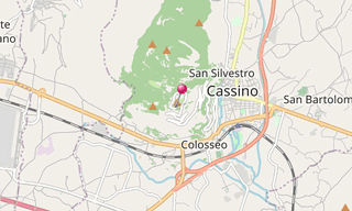 Mapa: Abadía de Montecasino