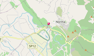 Map: Oasi di Ninfa