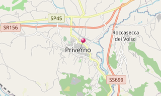 Map: Priverno