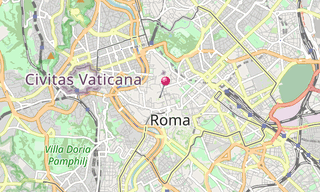 Map: Saint Ignatius of Loyola at Campus Martius