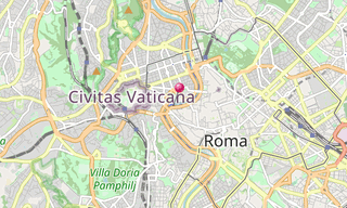 Map: Snow in Rome - February 2012