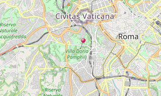Mapa: Villa Doria-Pamphili