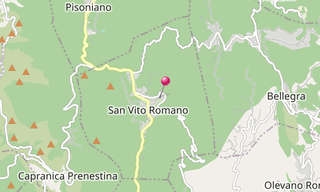 Mapa: San Vito Romano