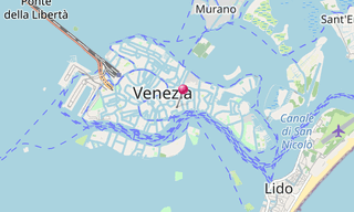 Mapa: Venecia