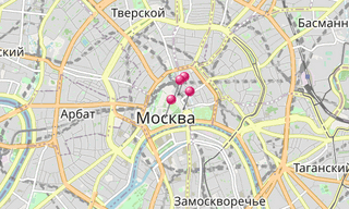 Karte: Moskau