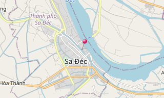 Mapa: Río Mekong (Vietnam)