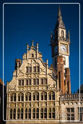 Ghent (139) Graslei (Grass quay) - Gildehuis der Vrije Schippers