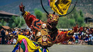 Paro, Festival of Paro, Bhutan