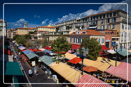 Nice (44) Marché aux fleurs