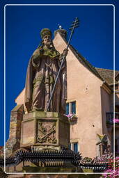 Saint-Léon castle and fountain, Eguisheim (9)