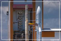 Transfer von Ariane 5 V209 zur Startrampe (190)