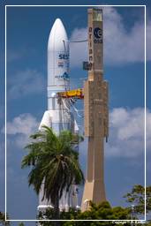 Traslado de Ariane 5 V209 a la zona de lanzamiento (283)