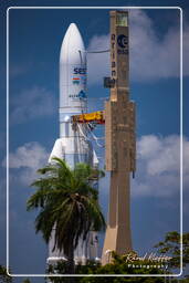 Transfert d’Ariane 5 V209 vers la zone de lancement (283)