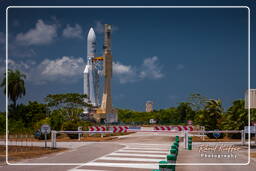 Traslado de Ariane 5 V209 a la zona de lanzamiento (296)