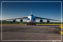 Galileo launch campaign M2 (102) Transport to French Guiana with an Antonov AH-124