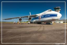 Galileo launch campaign M2 (107) Transport to French Guiana with an Antonov AH-124