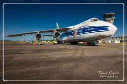 Campaña de lanzamiento de Galileo M2 (107) Transporte a la Guayana Francesa con un Antonov AH-124