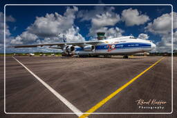 Campanha de lançamento do Galileo M2 (126) Transporte para a Guiana Francesa com um Antonov AH-124