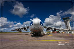 Campanha de lançamento do Galileo M2 (128) Transporte para a Guiana Francesa com um Antonov AH-124