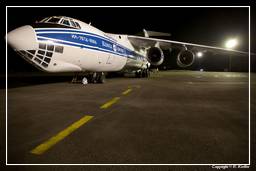 Galileo launch campaign M2 (162) Transport to French Guiana with an Iliouchine il-78