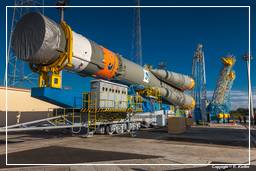 Transferência da Soyuz VS03 para a área de lançamento (300)