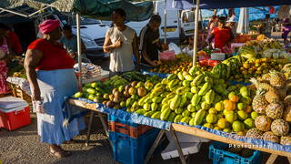 Kourou (10) Kourou Markt